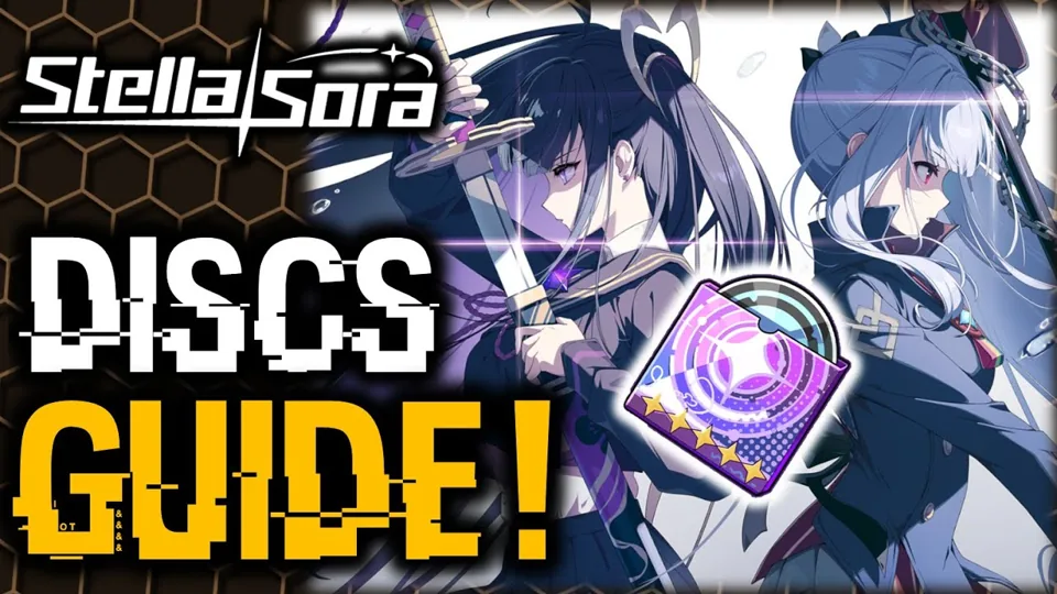 Stella Sora recording cover about Runic Discs with a five-star Disc illustration.