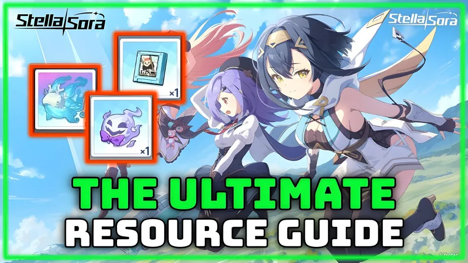 Stella Sora recording cover: Stella Sora: COMPLETE Material Farming Guide | Where to Find Everything